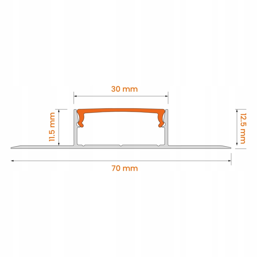 SADA 1x LED RGBW Stmívatelný pásek NEO LITE MUSIC LED/24W/230V 5 m IP65 Wi-Fi Tuya + 5x vestavný profil 1 m stříbrná/bílá + dálkové ovládání