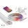 SADA 1x LED RGBW Stmívatelný pásek Philips Hue WHITE AND COLOR AMBIANCE LED/20W/230V 2 m + 2x vestavný profil 1 m stříbrná/bílá