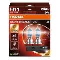 SADA 2x Autožárovka NIGHT BREAKER H11 PGJ19-2/55W/12V - Osram