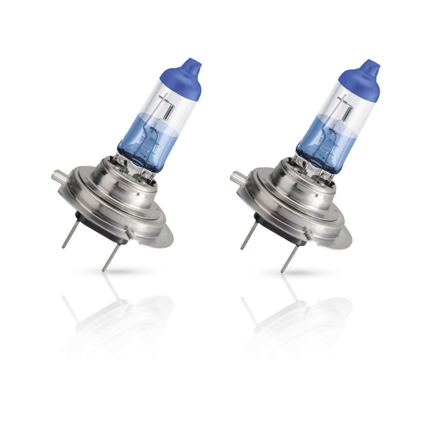 SADA 2x Autožárovka Philips COLOR VISION 12972CVPBS2 H7 PX26d /55W/12V 3350K