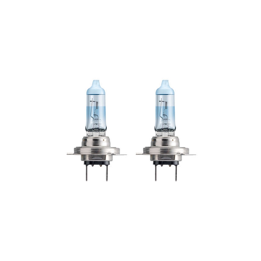 SADA 2x Autožárovka Philips WHITEVISION 12972WHVSM H7 PX26d/55W/12V + 2 poziční žárovky