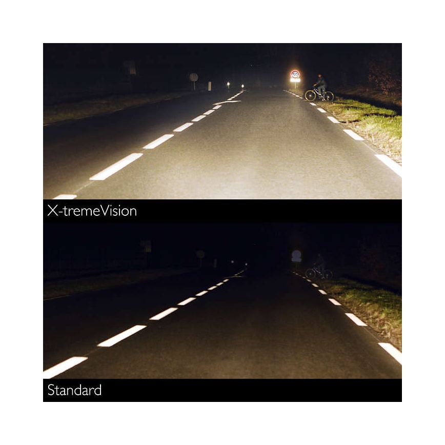 SADA 2x Autožárovka Philips X-TREMEVISION 12972XV+S2 H7 PX26d/55W/12V