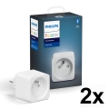 SADA 2x Chytrá zásuvka Philips Hue Smart plug