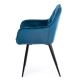 SADA 2x Jídelní židle HANA modrá