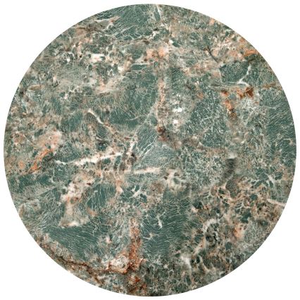 SADA 2x Konferenční stolek AURORO 62/47 cm zelená/antracit