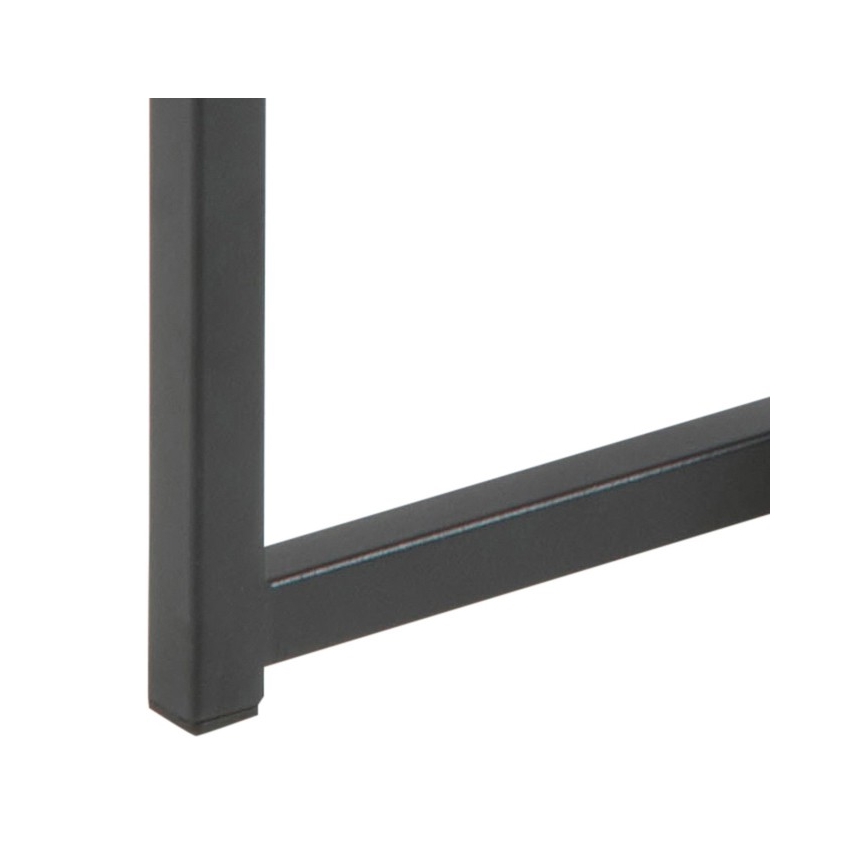 SADA 2x Konferenční stolek SARON 50x50/40x40 cm dub/černá