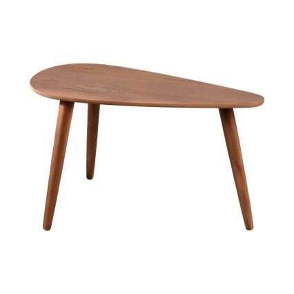 SADA 2x Konferenční stolek SOLE 60/80x30/40 cm ořech