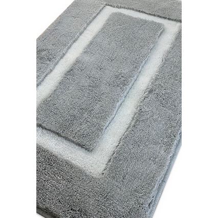 SADA 2x Koupelnová předložka 60/100 cm šedá