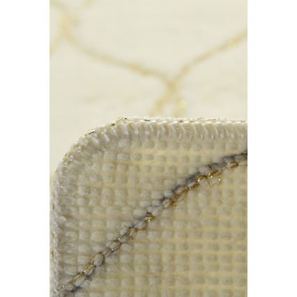 SADA 2x Koupelnová předložka INFINITY 60/100 cm béžová