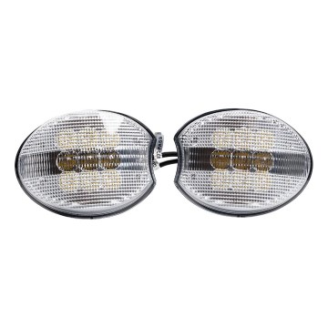 SADA 2x LED Bodové svítidlo pro traktor JOHN DEER LED/45W/10-30V IP69 5700K