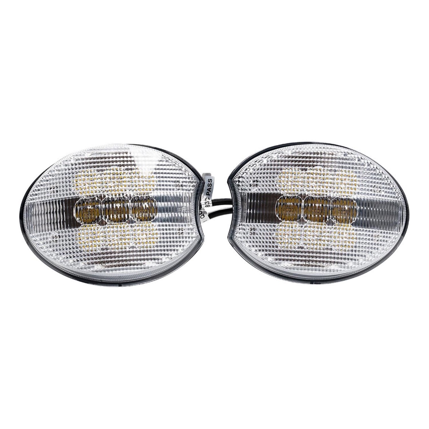 SADA 2x LED Bodové svítidlo pro traktor JOHN DEER LED/45W/10-30V IP69 5700K