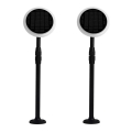 SADA 2x LED Nastavitelná solární lampa GARDEN LED/3W/5V 42-80 cm 3000K IP65 1000 mAh