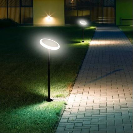 SADA 2x LED Nastavitelná solární lampa GARDEN LED/3W/5V 42-80 cm 4000K IP65 1000 mAh