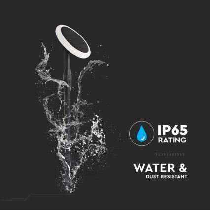 SADA 2x LED Nastavitelná solární lampa GARDEN LED/3W/5V 42-80 cm 4000K IP65 1000 mAh