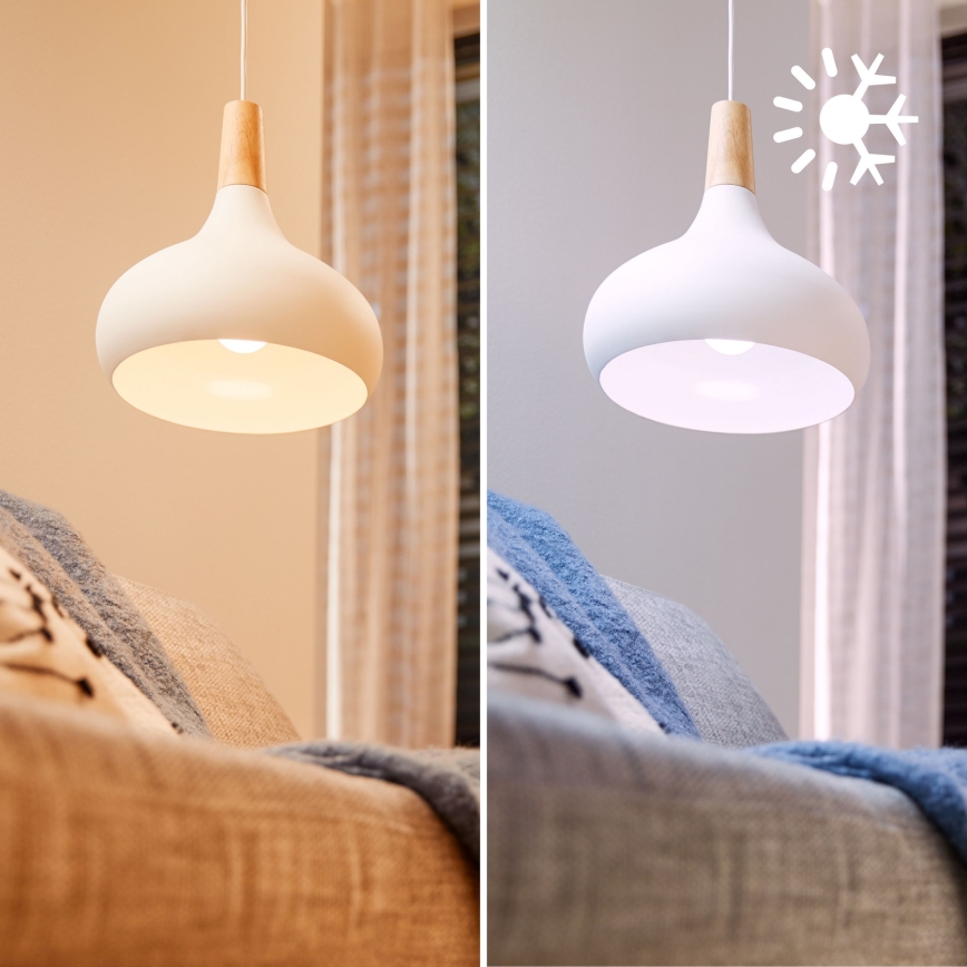 SADA 2x LED RGB Stmívatelná žárovka Philips SMART A60 E27/12,5W/230V 2200-6500K