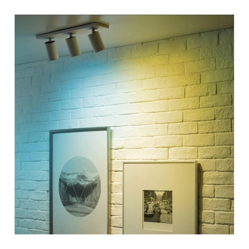 SADA 2x LED RGBW Stmívatelná žárovka GU10/6,5W/230V 2200-6500K Wi-Fi + DO - WiZ