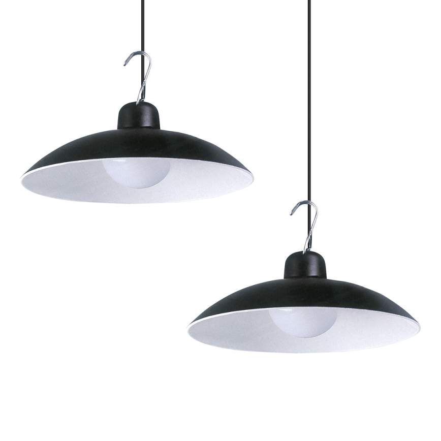SADA 2x LED Solární závěsné svítidlo se soumrakovým senzorem LED/6W/3,7V 2000 mAh IP44 + dálkové ovládání