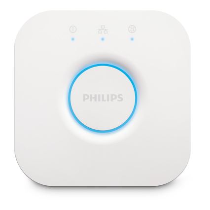 SADA 2x LED Stmívatelná žárovka Philips Hue WHITE AMBIANCE GU10/4,2W/230V 2200-6500K + Hue bridge