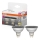 SADA 2x LED Stmívatelná reflektorová žárovka MR16 GU5,3/5W/12V 2700K 36° CRI 90 - Osram
