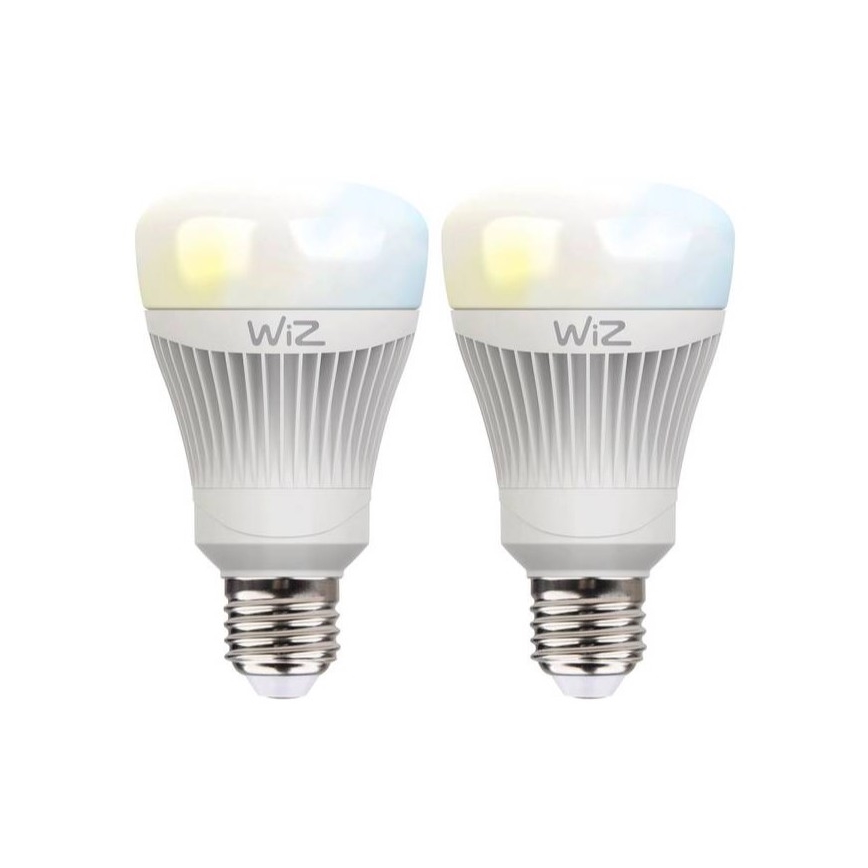 SADA 2x LED Stmívatelná žárovka E27/11,5W/230V 2700-6500K Wi-Fi - WiZ