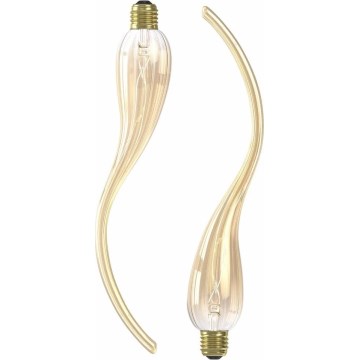 SADA 2x LED Stmívatelná žárovka LAMDA E27/4W/230V 2100K zlatá