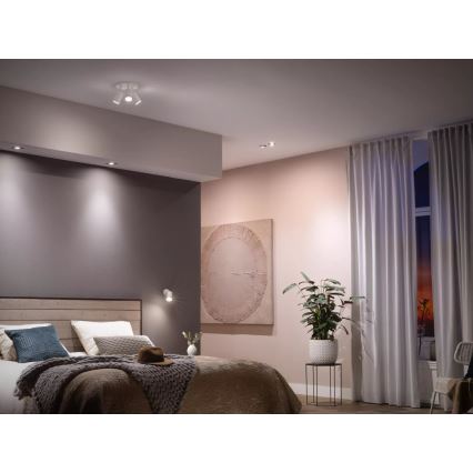 SADA 2x LED Stmívatelná žárovka Philips Hue WHITE AMBIANCE GU10/4,2W/230V 2200-6500K