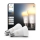 SADA 2x LED Stmívatelná žárovka Philips Hue WHITE AMBIANCE E27/8,1W/230V 1000-20000K