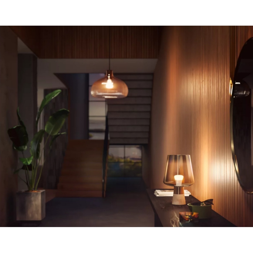 SADA 2x LED Stmívatelná žárovka Philips Hue WHITE E27/7W/230V 2700K