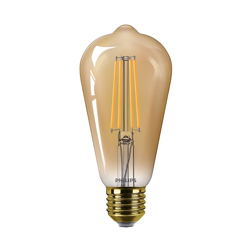SADA 2x LED Stmívatelná žárovka VINTAGE Philips ST64 E27/4,2W/230V 2200K