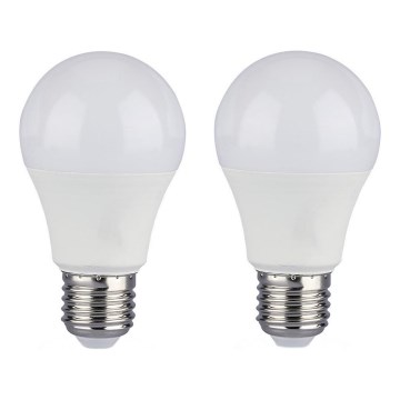 SADA 2x LED Žárovka A60 E27/9W/230V 3000/4000/6400K