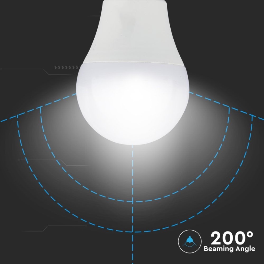 SADA 2x LED Žárovka A60 E27/9W/230V 3000/4000/6400K