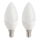 SADA 2x LED žárovka E14/5,5W/230V 2700K - Attralux