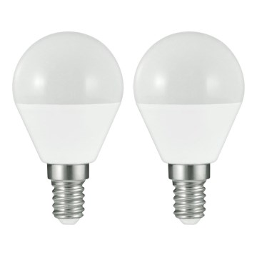 SADA 2x LED Žárovka G45 E14/3,2W/230V 3000K