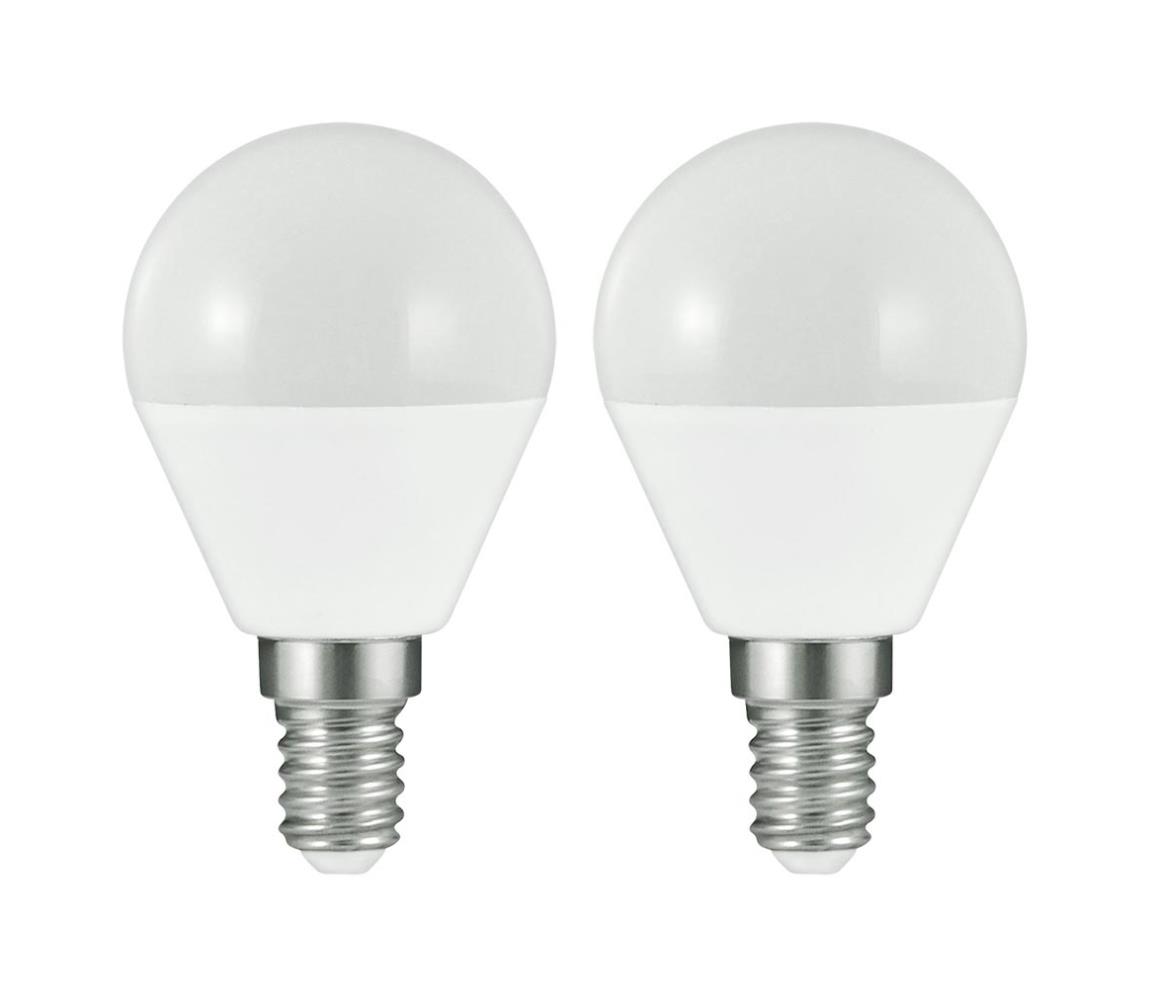 Polux SADA 2x LED Žárovka G45 E14/3,2W/230V 3000K SA1222