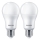 SADA 2x LED Žárovka Philips A67 E27/13W/230V 4000K
