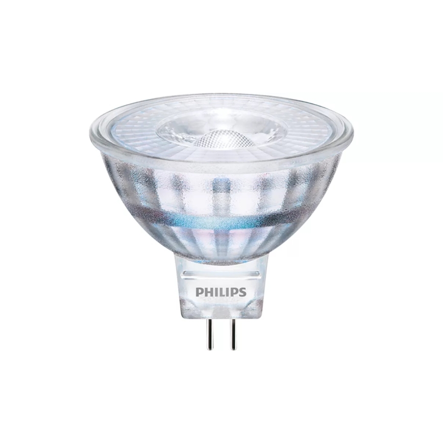 SADA 2x LED Žárovka Philips GU5,3/MR16/5W/12V 2700K