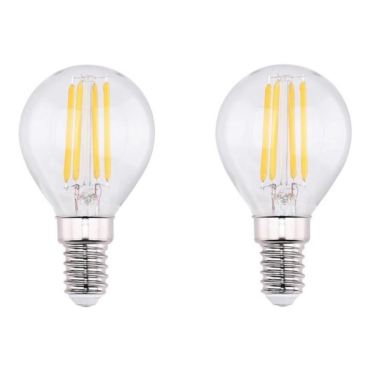 SADA 2x LED Žárovka VINTAGE E14/4W/230V 2700K - Globo 10589-2K