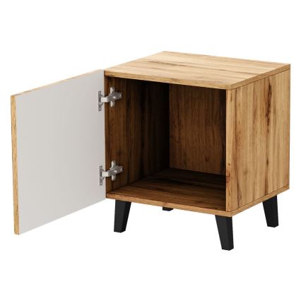 SADA 2x Noční stolek VAMOS 45x40 cm dub wotan