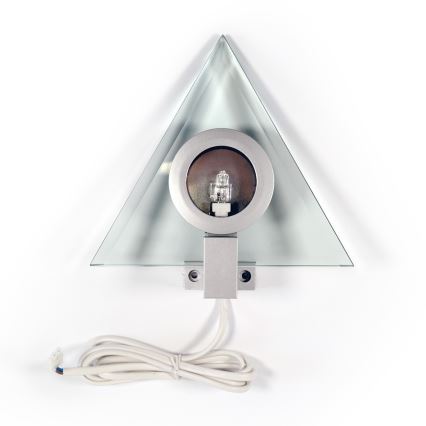 SADA 3x Bodové svítidlo PYRAMID 3xG4/20W/230V