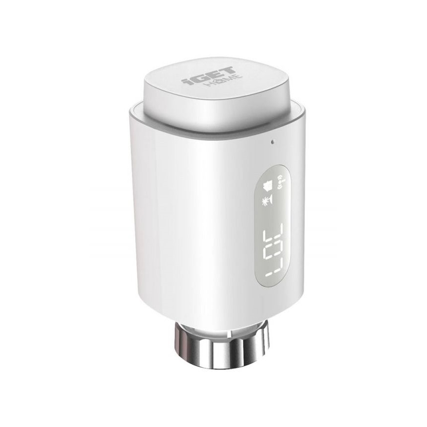 SADA 3x Chytrá termostatická hlavice s LED displejem 2xAA/3V Zigbee