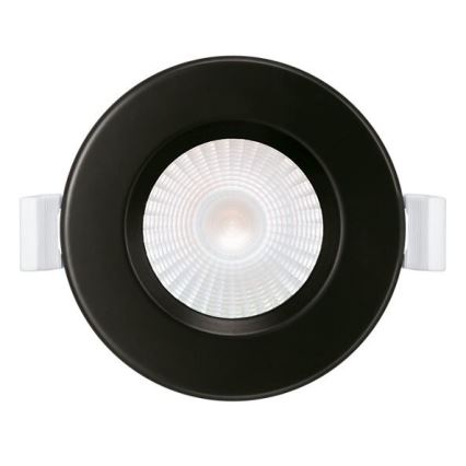SADA 3x LED Koupelnové podhledové svítidlo LED/5,5W/230V 2700K IP65 černá