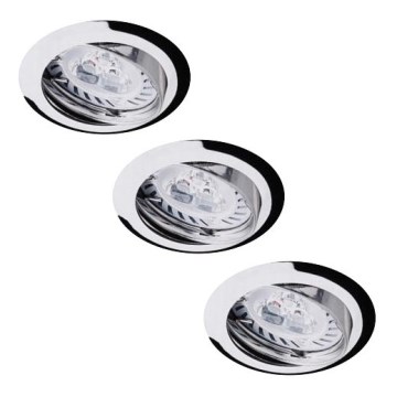 SADA 3x LED Podhledové svítidlo 3xGU5,3/3W/230/12V SADA 3x LED Podhledové svítidlo 3xGU5,3/3W/230/12V