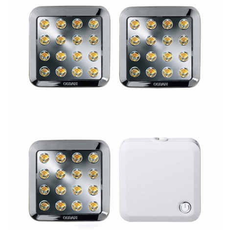SADA 3x LED Podlinkové svítidlo QOD LED/3,5W/230V 3000K - Osram