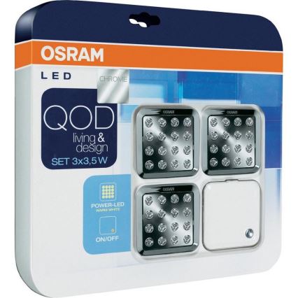SADA 3x LED Podlinkové svítidlo LED/5W/230V 3000K - Osram