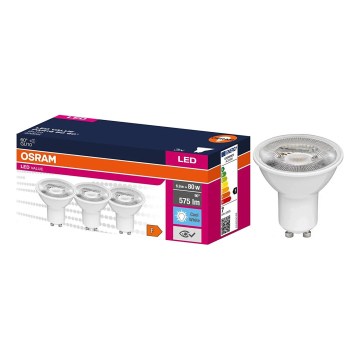 SADA 3x LED Reflektorová žárovka PAR16 GU10/6,9W/230V 4000K 60° - Osram