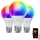 SADA 3x LED RGBW Stmívatelná žárovka ESSENTIALS A60 E27/8,5W/230V CRI 90 2700-6500K Wi-Fi - Nanoleaf