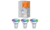 SADA 3x LED RGBW Stmívatelná žárovka SMART+ GU10/4,9W/230V 2700K-6500K Wi-Fi - Ledvance
