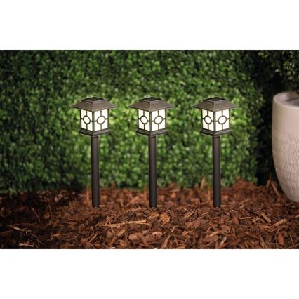 SADA 3x LED Solární svítidlo LED/1,2V 600 mAh