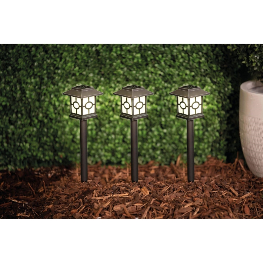 SADA 3x LED Solární svítidlo LED/1,2V 600 mAh