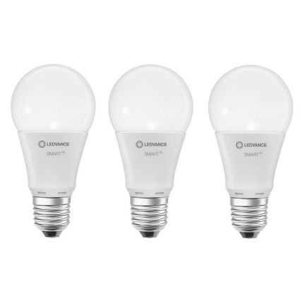 SADA 3x LED Stmívatelná žárovka SMART+ E27/9,5W/230V 2700K-6500K Wi-Fi - Ledvance